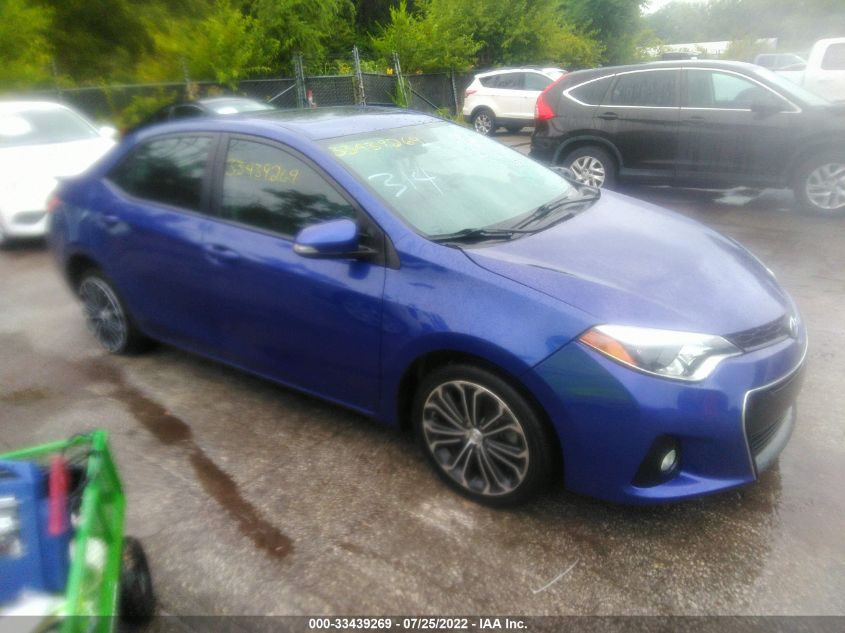 2015 TOYOTA COROLLA S PLUS