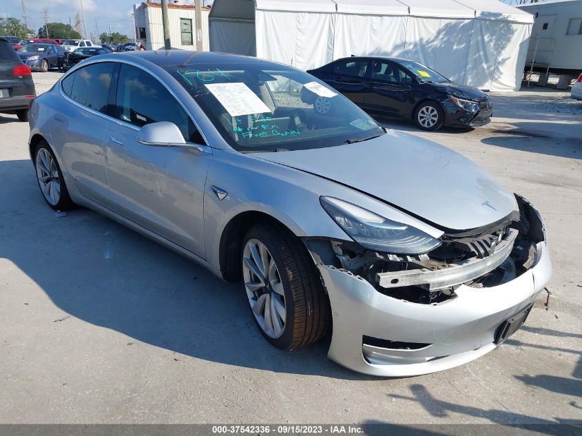 2018 TESLA MODEL 3 LONG RANGE/MID RANGE