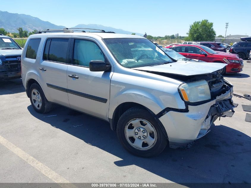 2013 HONDA PILOT LX