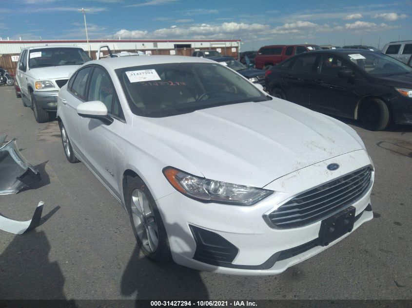 2019 FORD FUSION HYBRID SE