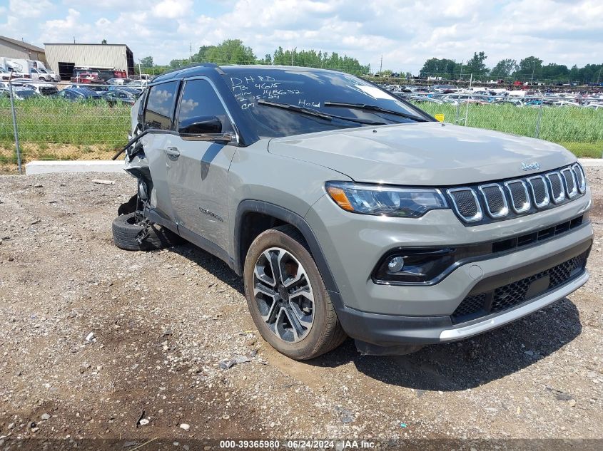 2022 JEEP COMPASS LIMITED 4X4