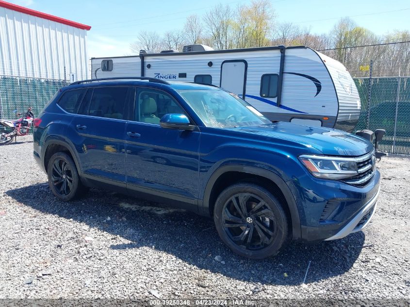 2022 VOLKSWAGEN ATLAS 3.6L V6 SE W/TECHNOLOGY