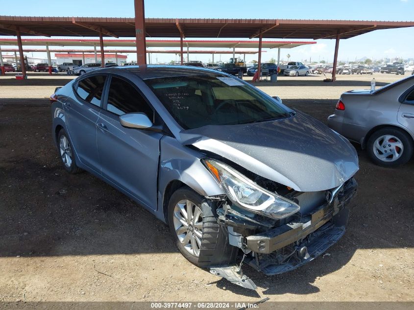 2016 HYUNDAI ELANTRA SE