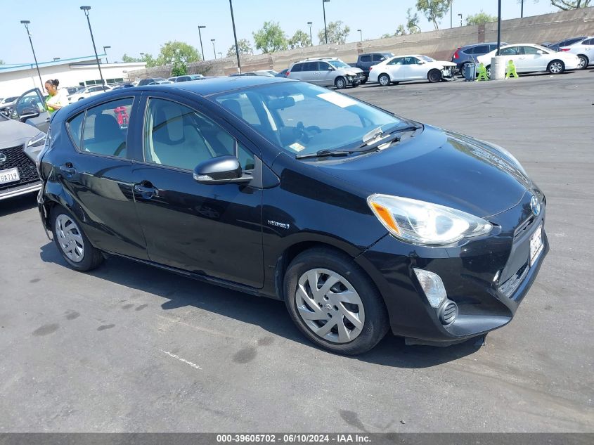 2015 TOYOTA PRIUS C ONE