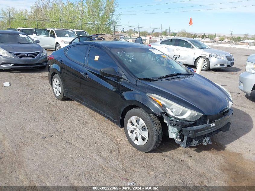 2016 HYUNDAI ELANTRA SE