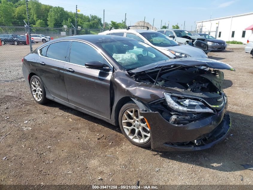 2015 CHRYSLER 200 C