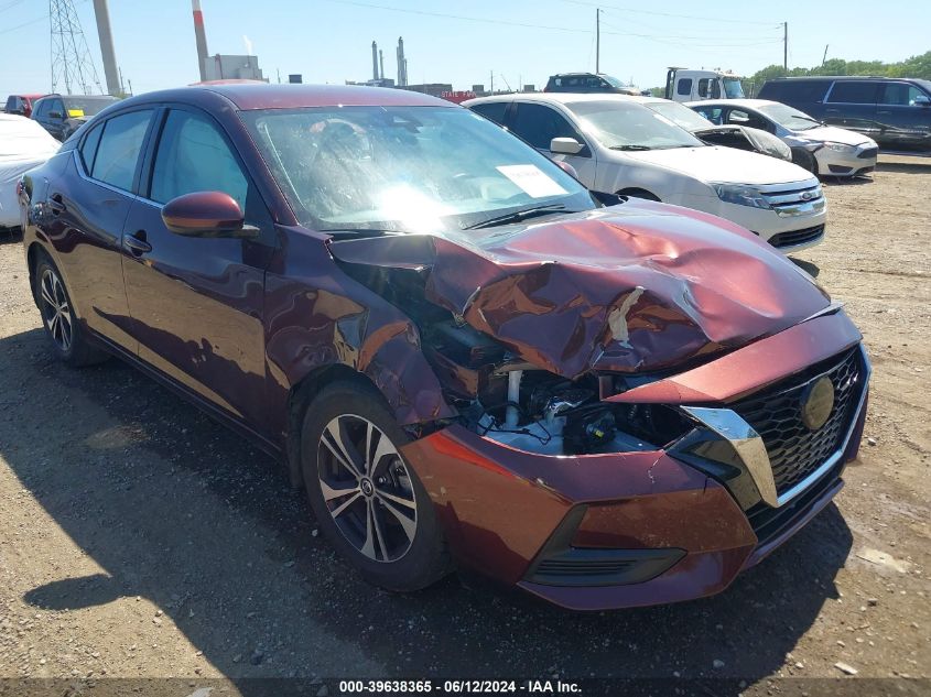 2022 NISSAN SENTRA SV XTRONIC CVT