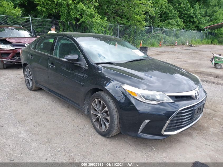 2016 TOYOTA AVALON XLE