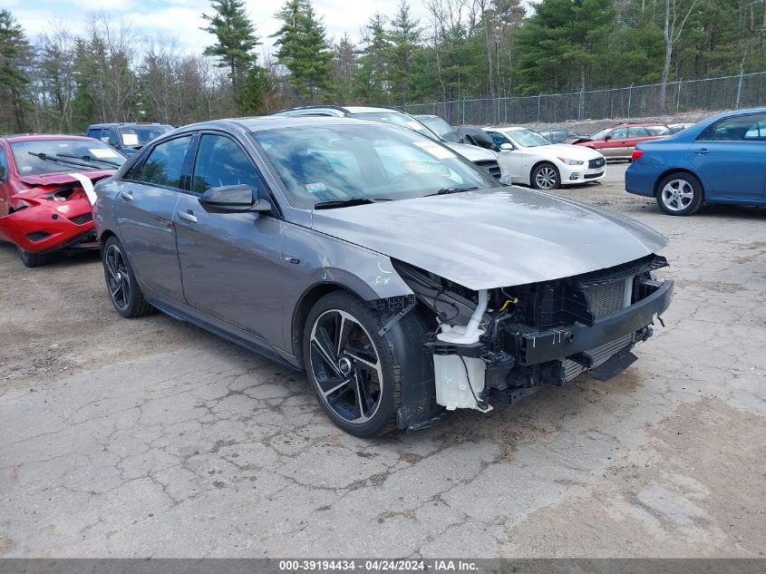 2021 HYUNDAI ELANTRA N LINE