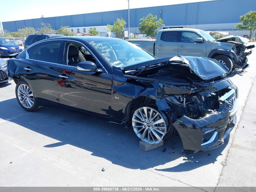 2018 INFINITI Q50 3.0T LUXE