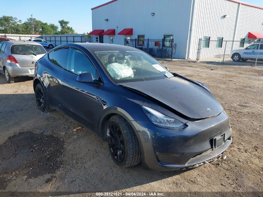 2021 TESLA MODEL Y LONG RANGE DUAL MOTOR ALL-WHEEL DRIVE