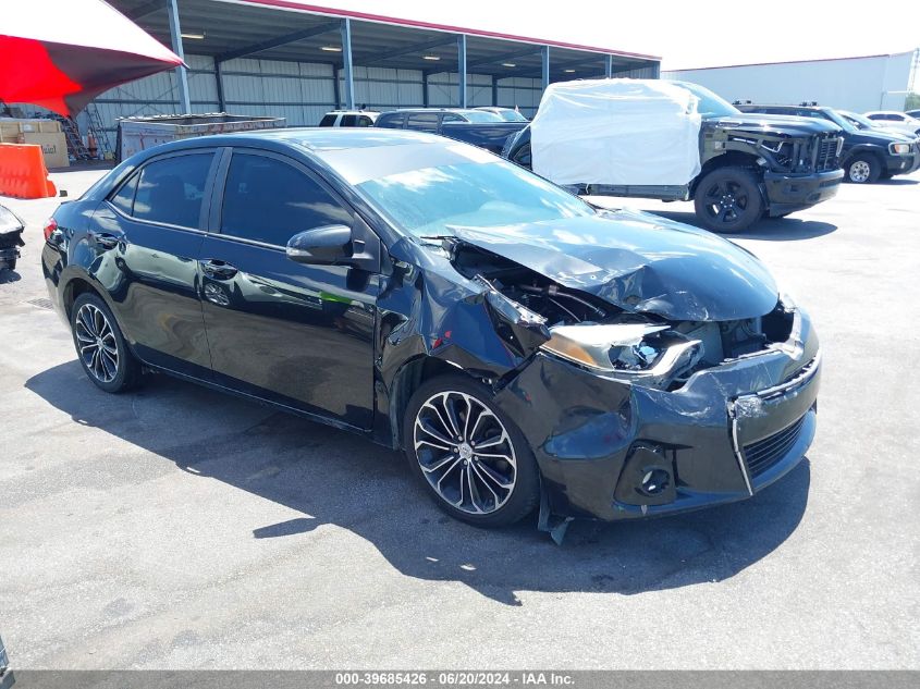 2015 TOYOTA COROLLA S PLUS