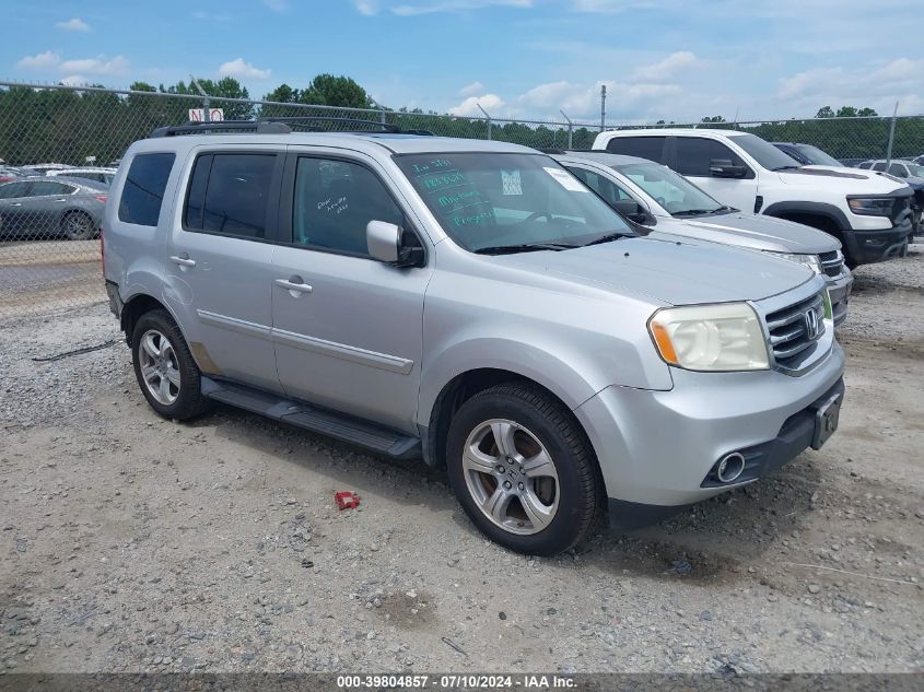 2012 HONDA PILOT EXLN