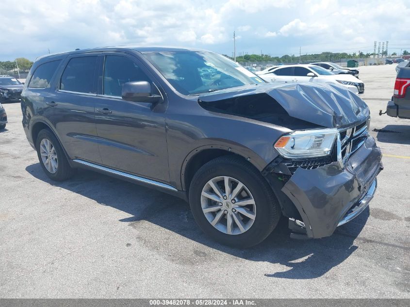 2019 DODGE DURANGO SXT RWD