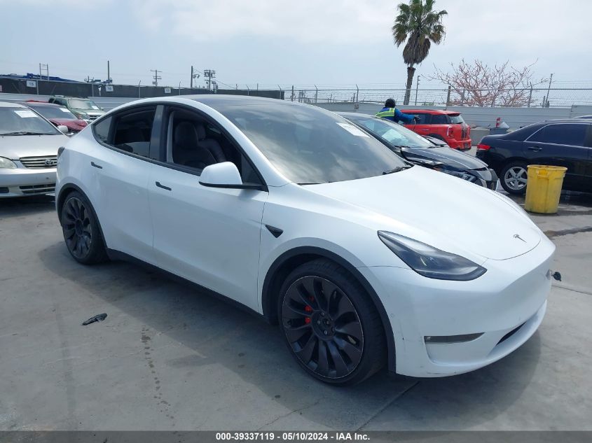 2021 TESLA MODEL Y PERFORMANCE DUAL MOTOR ALL-WHEEL DRIVE