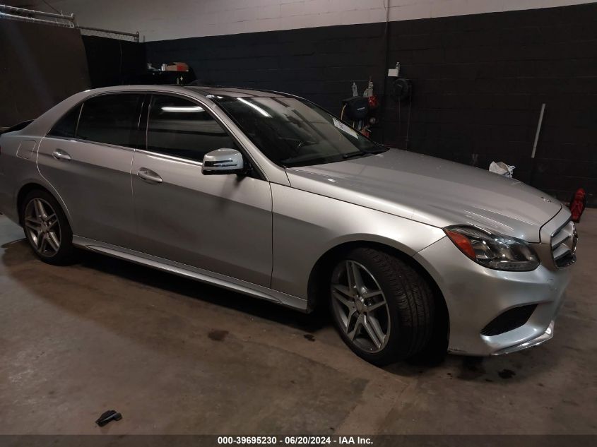 2014 MERCEDES-BENZ E 350 4MATIC