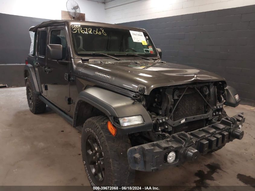 2021 JEEP WRANGLER UNLIMITED WILLYS 4X4