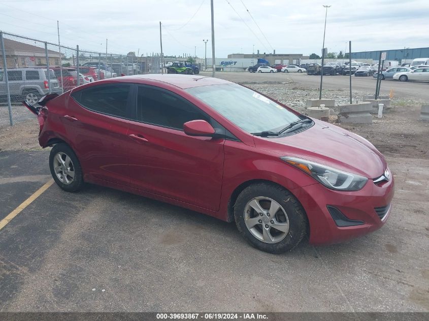 2014 HYUNDAI ELANTRA SE