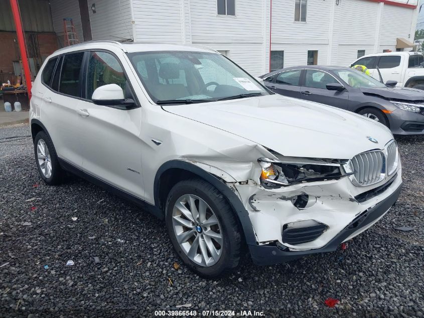 2017 BMW X3 XDRIVE28I