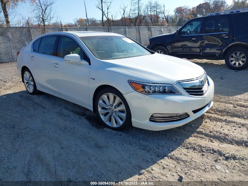 2017 ACURA RLX SPORT HYBRID BASE W/ADVANCE PACKAGE