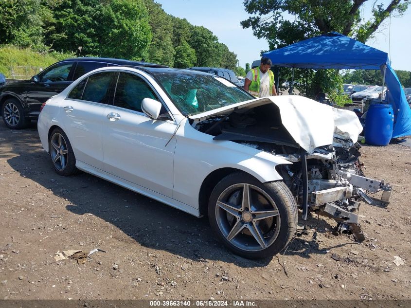 2016 MERCEDES-BENZ C 300 4MATIC/LUXURY 4MATIC/SPORT 4MATIC