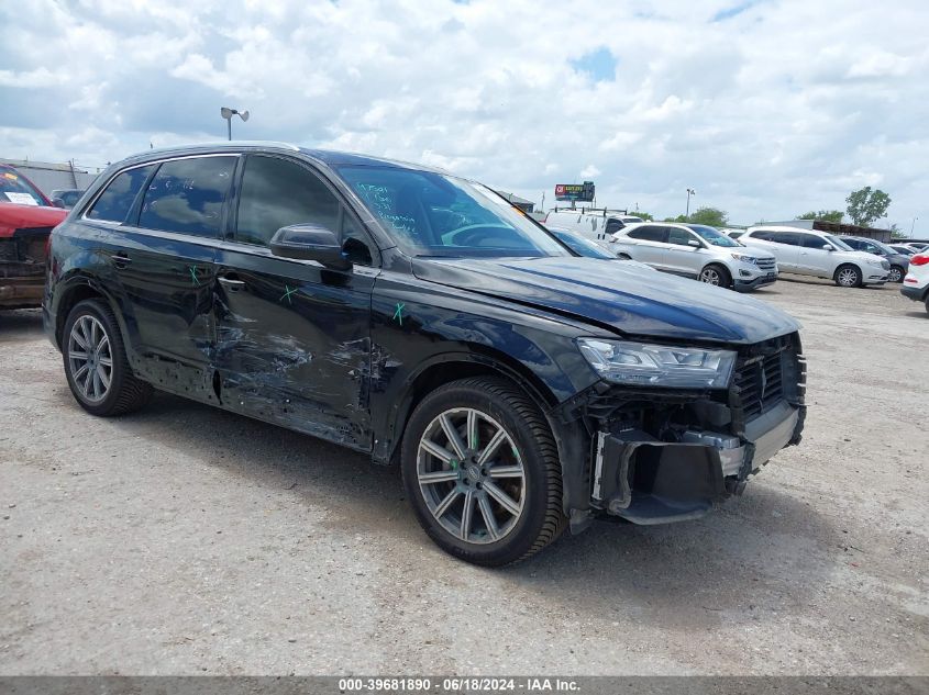 2019 AUDI Q7 PREMIUM/SE PREMIUM