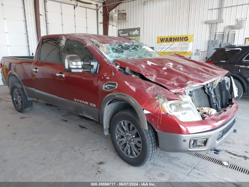 2017 NISSAN TITAN XD PLATINUM RESERVE DIESEL