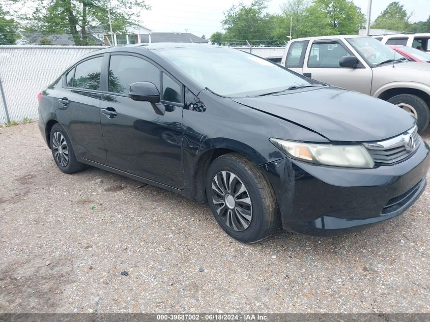 2012 HONDA CIVIC LX