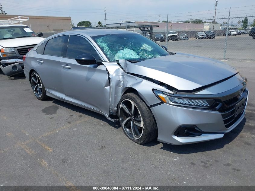 2021 HONDA ACCORD SPORT