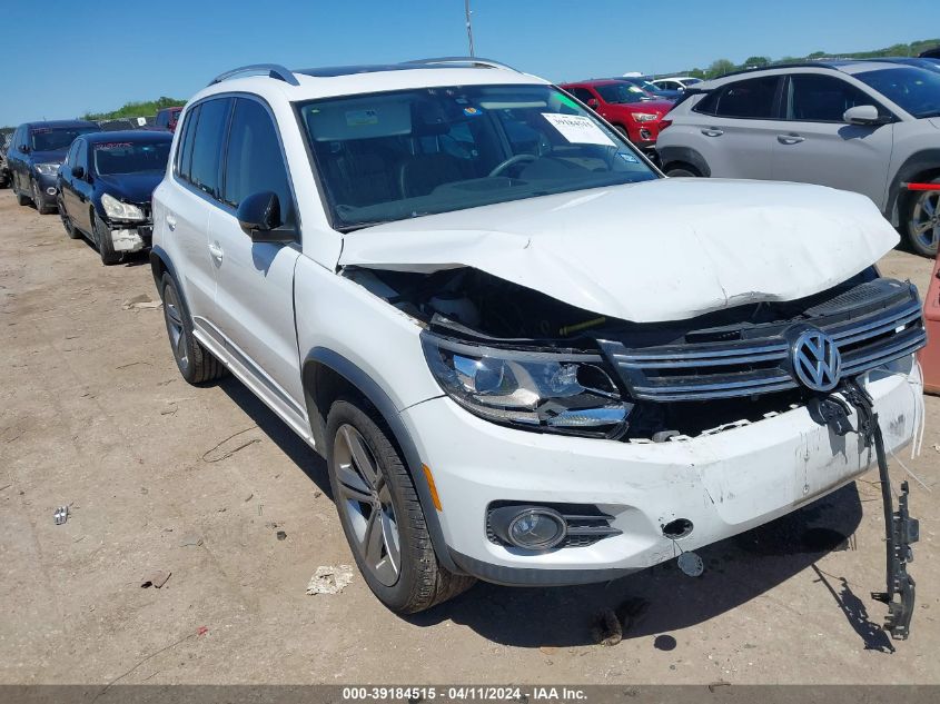 2017 VOLKSWAGEN TIGUAN 2.0T SPORT