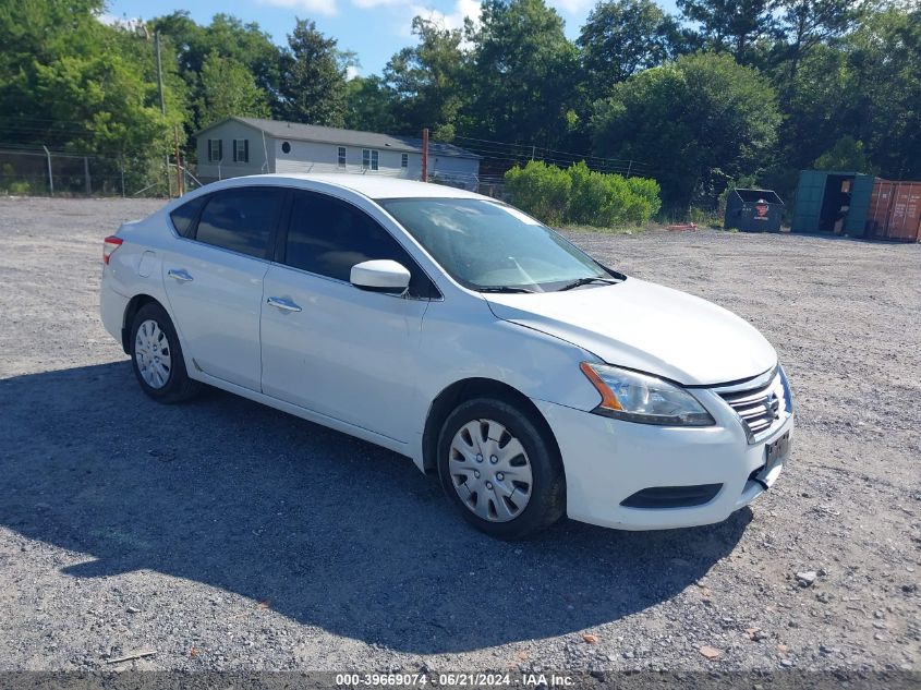 2014 NISSAN SENTRA FE+ S/FE+ SV/S/SL/SR/SV