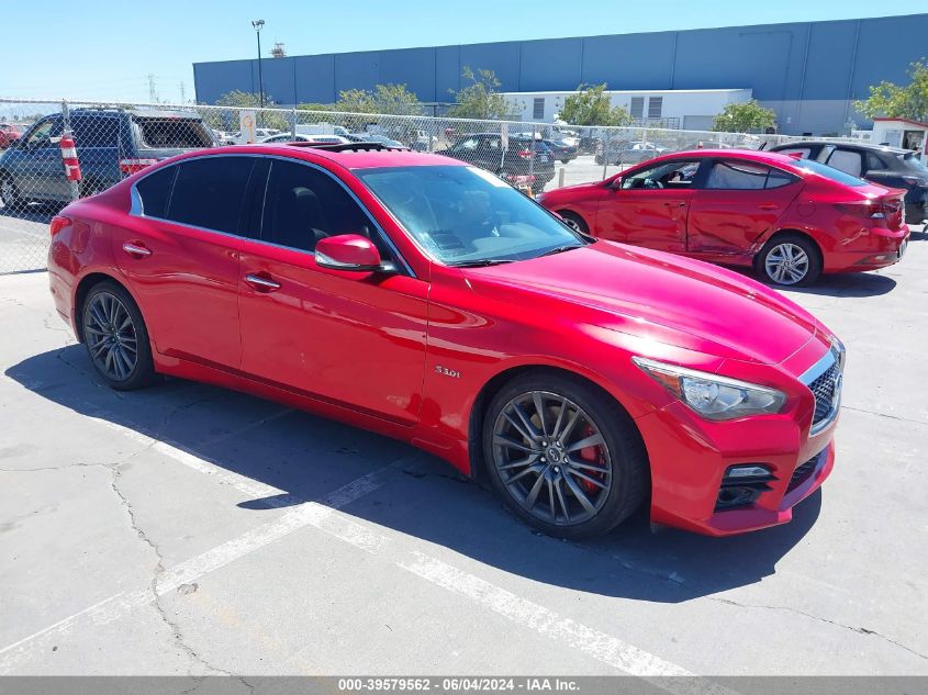 2017 INFINITI Q50 3.0T RED SPORT 400