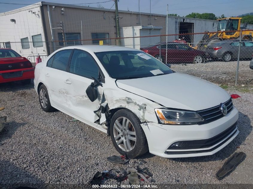 2015 VOLKSWAGEN JETTA 2.0L S