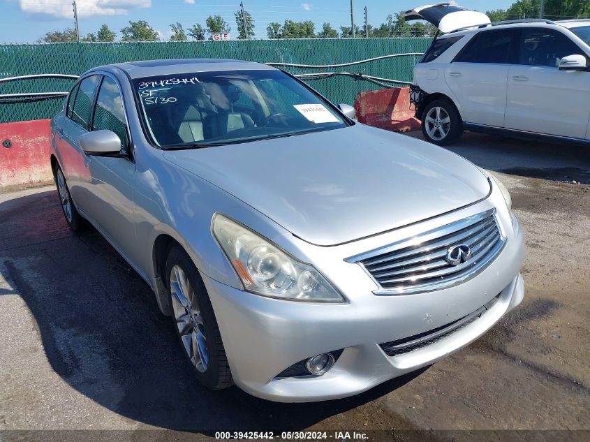 2010 INFINITI G37X