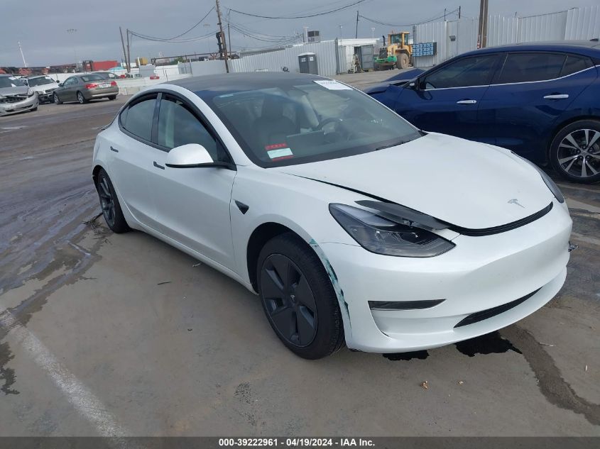 2023 TESLA MODEL 3 REAR-WHEEL DRIVE