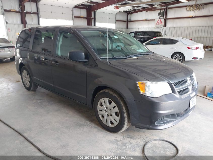 2018 DODGE GRAND CARAVAN SE