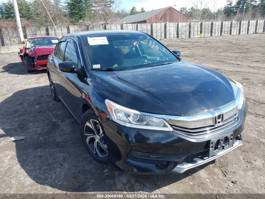 2017 HONDA ACCORD LX