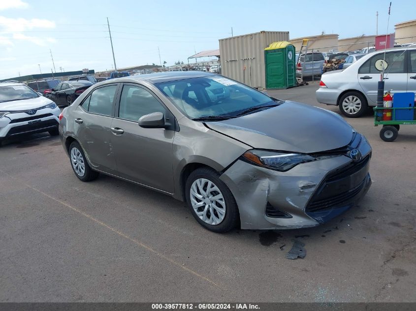 2018 TOYOTA COROLLA XLE