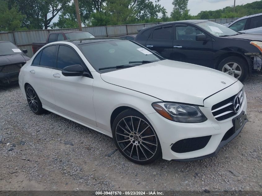 2018 MERCEDES-BENZ C 300 4MATIC