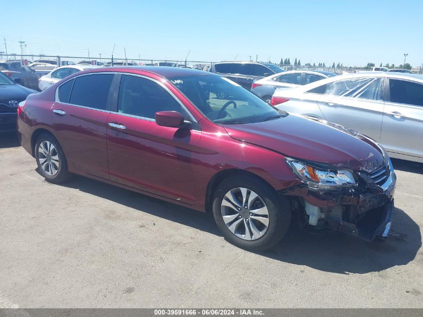 2013 HONDA ACCORD LX