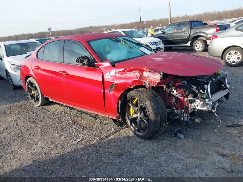 2017 ALFA ROMEO GIULIA QUADRIFOGLIO RWD