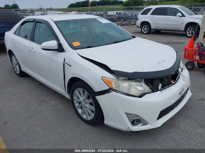 2012 TOYOTA CAMRY HYBRID HYBRID/LE/XLE