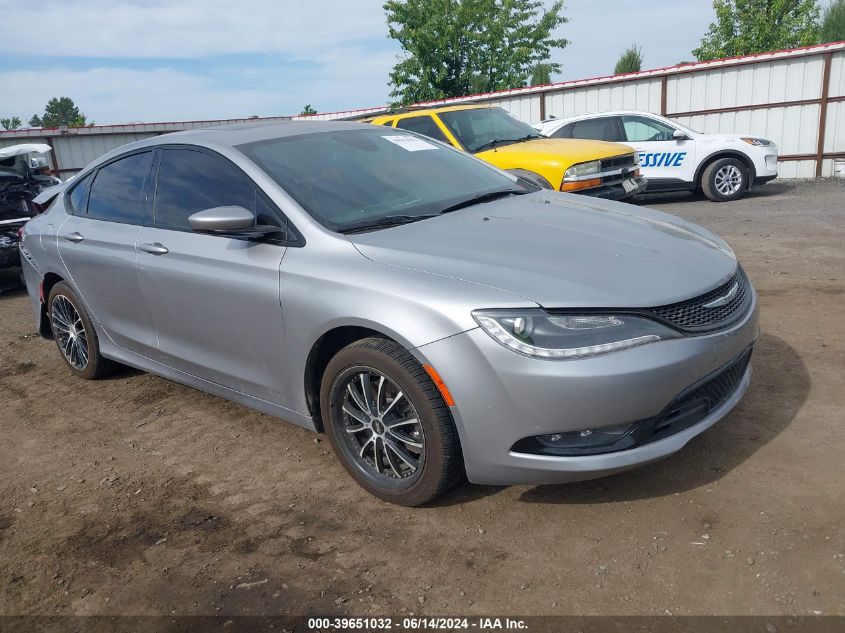 2015 CHRYSLER 200 S