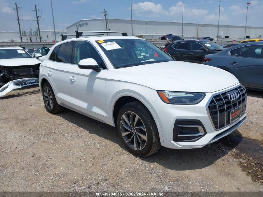 2021 AUDI Q5 PREMIUM PLUS 45 TFSI QUATTRO S TRONIC