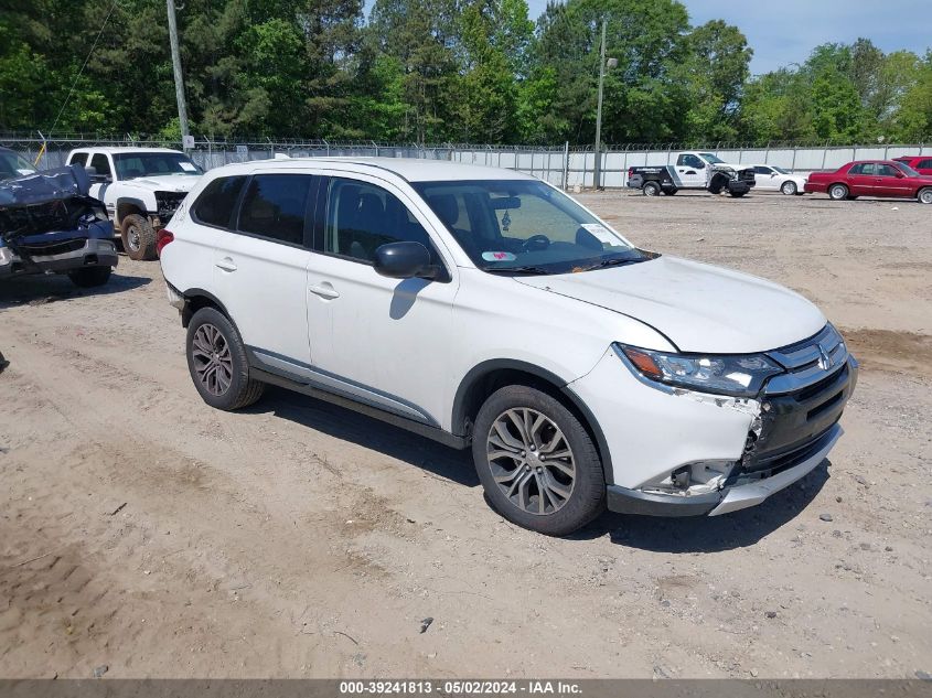 2017 MITSUBISHI OUTLANDER ES