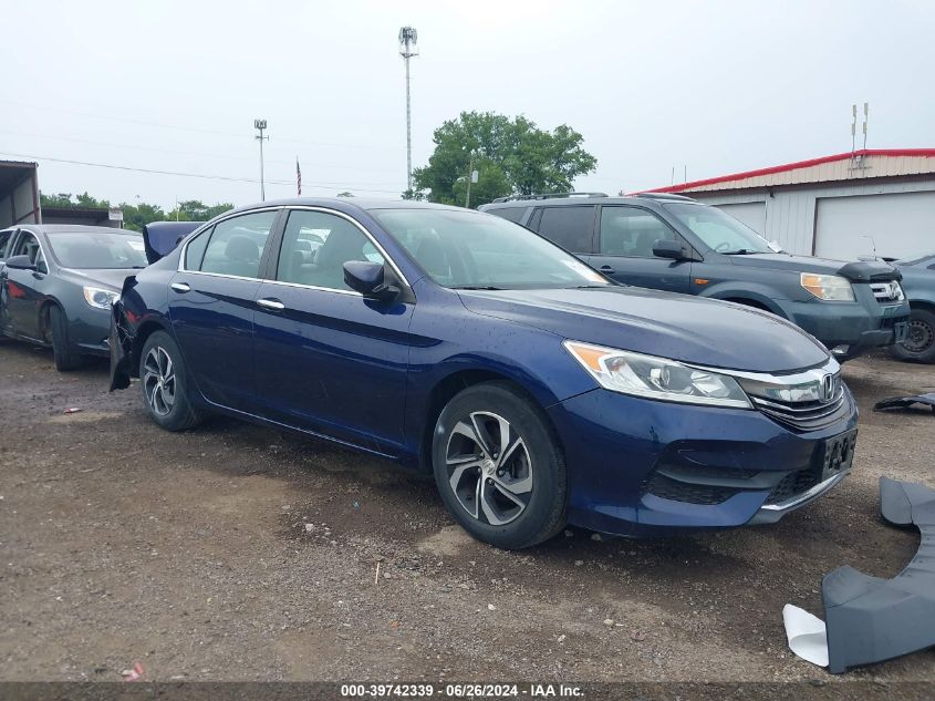 2017 HONDA ACCORD LX