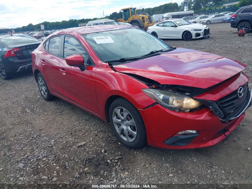 2016 MAZDA MAZDA3 I SPORT