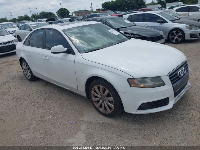 2012 AUDI A4 PREMIUM