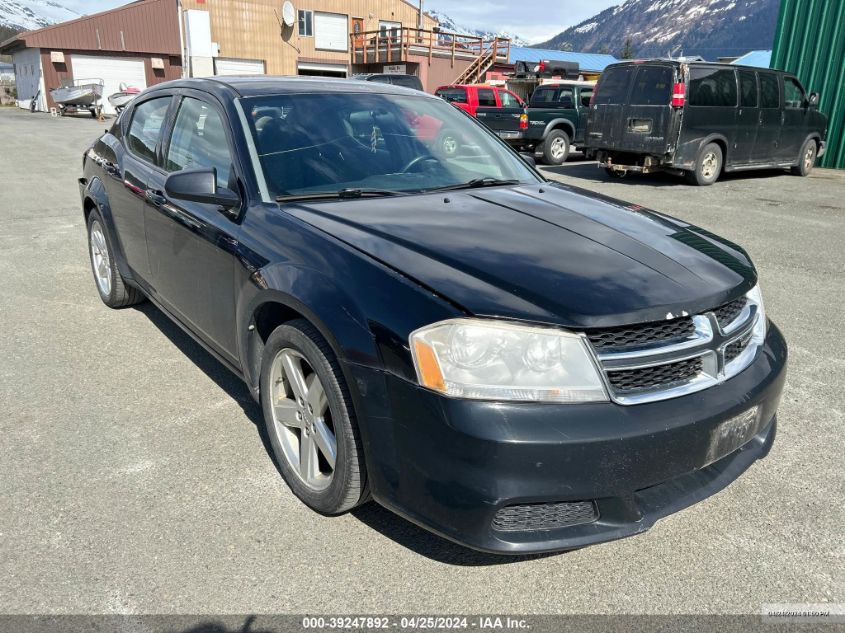 2013 DODGE AVENGER SE