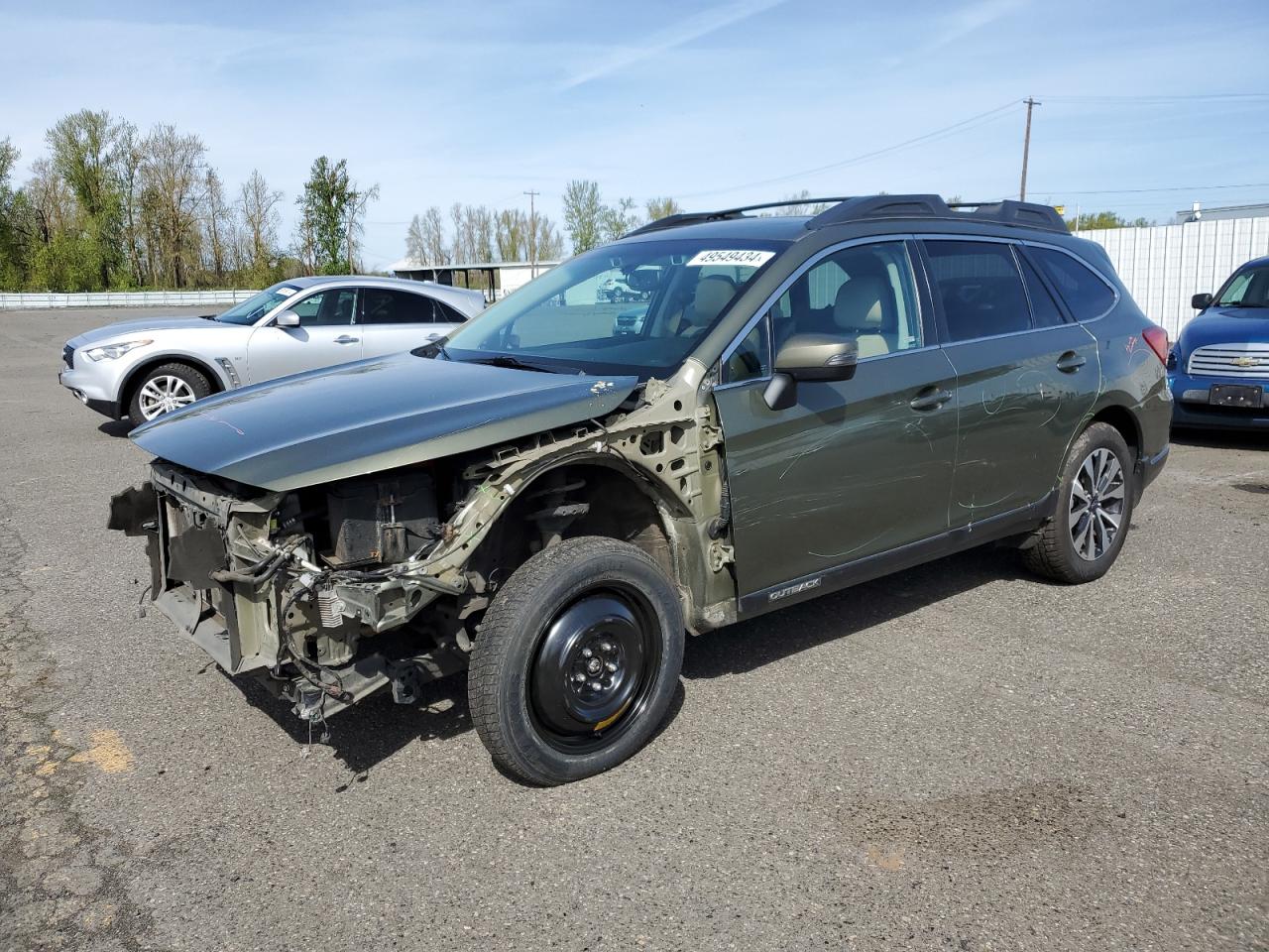 2016 SUBARU OUTBACK 2.5I LIMITED